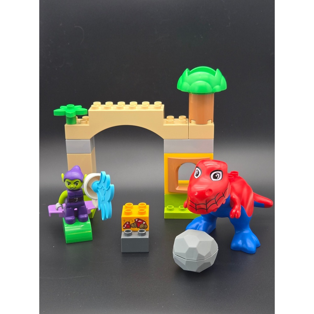 LEGO Duplo 10463 Marvel Spidey-Rex vs Green Goblin Dinosaur Building Set w/ Box